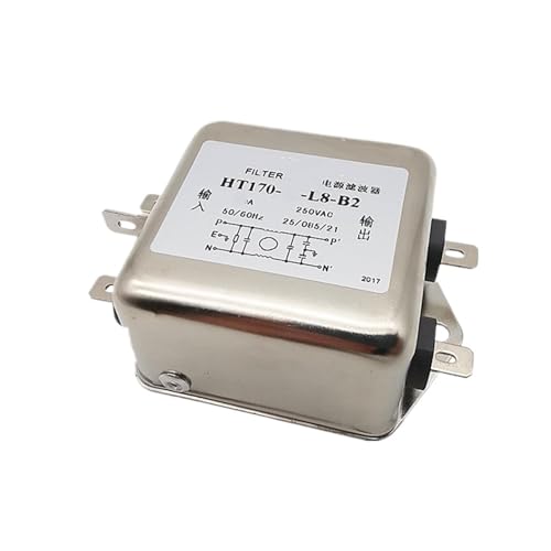 MRVAKDYDI Power Filter, Einphasiger elektromagnetischer Interferenzfilter HT170 Serie 3A-100A(HT170-10 -L8 -B2 10A) von MRVAKDYDI