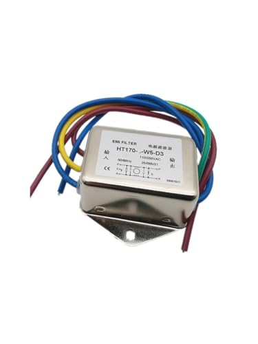 MRVAKDYDI Power Filter, Einphasiger elektromagnetischer Interferenzfilter HT170 Serie 3A-100A(HT170-6 -W5 -D3 6A) von MRVAKDYDI