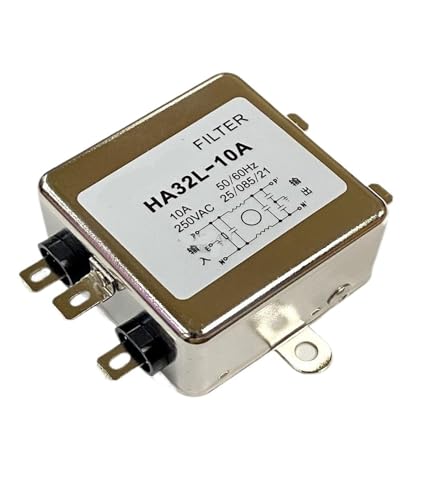 MRVAKDYDI Power Filter, Netzfilter Elektromagnetischer Interferenzfilter 220 V AC Mehrere Größen(HA32L-10A) von MRVAKDYDI
