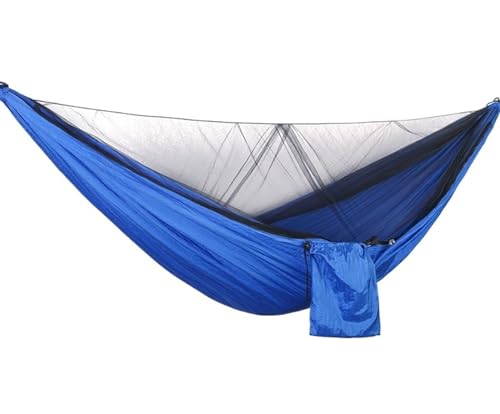 MRVAKDYDI Ratschengurte, 2-Personen 2-in-1 Camping-Hängematte mit Moskitonetz, Baumgurten, Blau, 300x200 cm MRVAKDYDI Ratschengurte, 2-Personen 2-in-1 Camping-Hängematte mit Moskitonetz, Baumgurten, Blau, 300x200 cm von MRVAKDYDI