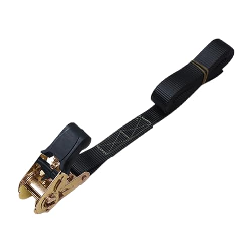 MRVAKDYDI Ratschengurte, Ratschengurte Polyester-Gurtband ohne Haken Ladungszurrgurt Mehrere Größen Schwarz(Black 3metersx2.5cm) von MRVAKDYDI