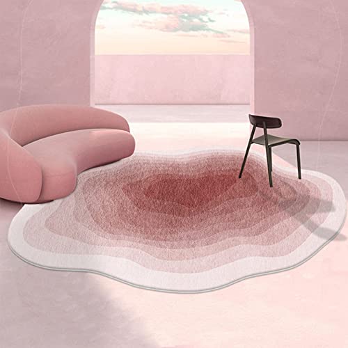 MRVAKDYDI Weiche Heimtextilien Teppiche Wohnzimmer, Moderner Teppich Unregelmäßige Form Wohnkultur Bereich Teppich Wohnzimmer Teppich for Schlafzimmer Esszimmer(E,55 x 79 cm) von MRVAKDYDI