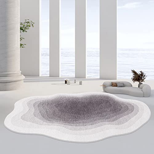 MRVAKDYDI Weiche Heimtextilien Teppiche Wohnzimmer, Moderner Teppich Unregelmäßige Form Wohnkultur Bereich Teppich Wohnzimmer Teppich for Schlafzimmer Esszimmer(J,55 x 79 cm) von MRVAKDYDI