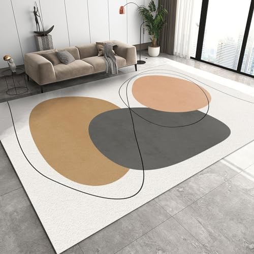 MRVAKDYDI Weiche Heimtextilien Teppiche Wohnzimmer, Retro-Design for drinnen und draußen mit guter Wasseraufnahme und einfacher Pflege(Style 14,120 x 170 cm) von MRVAKDYDI