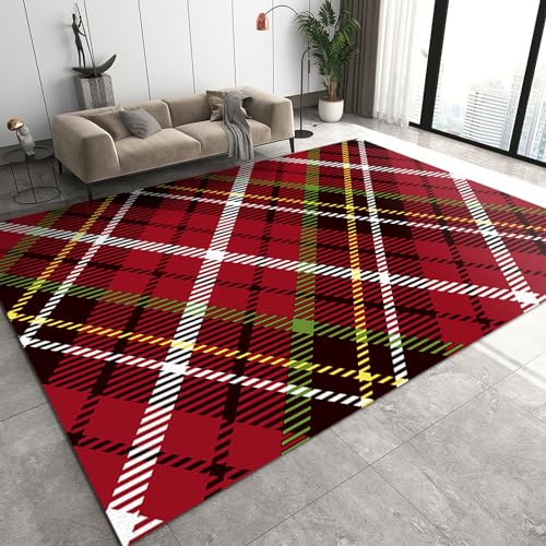 MRVAKDYDI Weiche Heimtextilien Teppiche Wohnzimmer, Retro-Design for drinnen und draußen mit guter Wasseraufnahme und einfacher Pflege(Style 2,150 x 240 cm) von MRVAKDYDI