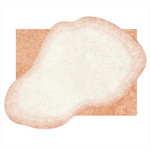 MRVAKDYDI Weiche Heimtextilien Teppiche Wohnzimmer, Wohnzimmer Sofa Dekor Couchtisch Decke Teppich Oval geformt Kissen von MRVAKDYDI