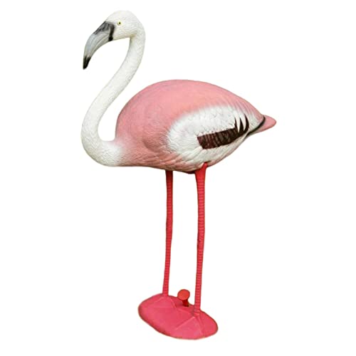 MRXFN Auto-Dekoration Flamingo-Gartenstatue/Außendekoration, Kunstdekor, dekorative Ornamente, Vogelfigur, Skulptur/für Hof, Veranda, Hinterhof, Blumenbeete, Terrasse/ von MRXFN