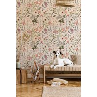 Wilde Blumen Schälen Und Aufkleben Tapete L Aquarell Florale Floral Abnehmbare Wilde Blumen Schälen Und Aufkleben Tapete L Aquarell Florale Floral Abnehmbare von MRYinteriors
