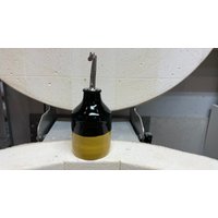 Ölflasche Mit Edelstahlausgießer, Steinzeug von MRkeramik