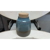 Teedose Mit Kork, Keramikdose von MRkeramik