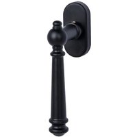 Ms Beschläge - Fensterolive 90° Rasterung Fenstergriff Halbolive Schwarz matt pulverbeschichtet Ms Beschläge - Fensterolive 90° Rasterung Fenstergriff Halbolive Schwarz matt pulverbeschichtet von MS BESCHLÄGE