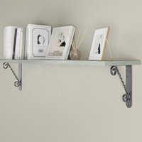 Garderobenkonsole Wandkonsole Regalträger Schwerlastkonsole Träger Stahl Silber Grau 150mm x 125mm Garderobenkonsole Wandkonsole Regalträger Schwerlastkonsole Träger Stahl Silber Grau 150mm x 125mm von MS BESCHLÄGE