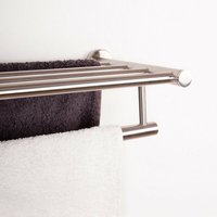 Ms Beschläge - Handtuchtrockner Handtuchablage Handtuchhalter Sydney Edelstahl matt gebürstet von MS BESCHLÄGE