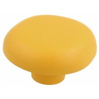 Möbelknopf Schrankknopf Kinderzimmerknopf Modell Gelber Pilz Kommodenknopf von MS BESCHLÄGE
