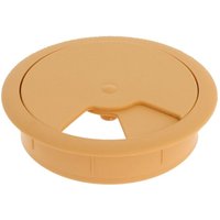 5er Pack Kabelkanal hellbraun ø 80mm Kabeldurchlass Kabelführung Kabelöffnung von MS BESCHLÄGE