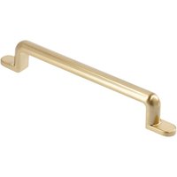 Hochwertiger Möbelgriff Designgriff Schubladengriff Schrankgriff massiv Zamak Champagner 128mm Hochwertiger Möbelgriff Designgriff Schubladengriff Schrankgriff massiv Zamak Champagner 128mm von MS BESCHLÄGE