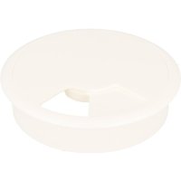 Ms Beschläge - Kabeldurchlass 2er Pack weiss ø 80mm Kabelöffnung Kabeldurchführung Kabeldose Ms Beschläge - Kabeldurchlass 2er Pack weiss ø 80mm Kabelöffnung Kabeldurchführung Kabeldose von MS BESCHLÄGE
