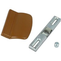 Schnäpper mit Gegenstück Balkontürgriff Terrassentürgriff Universalschnäpper Eiche färbend - RAL8003 Schnäpper mit Gegenstück Balkontürgriff Terrassentürgriff Universalschnäpper Eiche färbend - RAL8003 von MS BESCHLÄGE