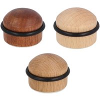 Ms Beschläge - Türschützer Holz Türstopper Bodentürstopper umlaufender Gummiring Bodentürpuffer Nussbaum Ms Beschläge - Türschützer Holz Türstopper Bodentürstopper umlaufender Gummiring Bodentürpuffer Nussbaum von MS BESCHLÄGE