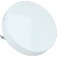 Zuluftgitter Luftventil Zuluftventil Weiß ral 9016 Metall mit Einbaurahmen 80mm von MS BESCHLÄGE