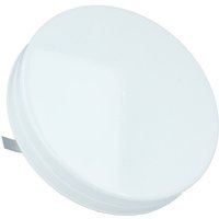 Zuluftgitter Luftventil Zuluftventil Weiß RAL 9016 Metall mit Einbaurahmen 125mm von MS BESCHLÄGE