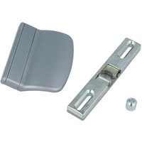 Schnäpper mit Gegenstück Balkontürgriff Terrassentürgriff Universalschnäpper Silber Schnäpper mit Gegenstück Balkontürgriff Terrassentürgriff Universalschnäpper Silber von MS BESCHLÄGE