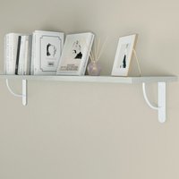 Ms Beschläge - Weiße Regalkonsole 3 ver. Größen Regalbodenhalter Mod.25 Garderobenkonsole Regalwinkel 250x200mm von MS BESCHLÄGE