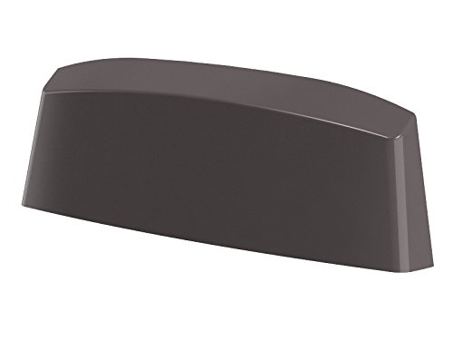 10er Pack Wasserschlitzkappen Fensterentwässerung 45mm in Braun - RAL 8019 by MS Beschläge® von MS Beschläge