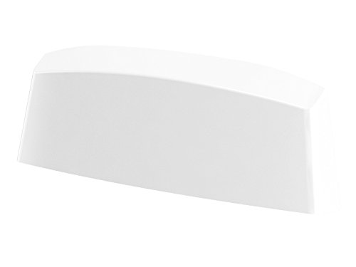 10er Pack Wasserschlitzkappen Fensterentwässerung 45mm in Weiß-RAL9016 by MS Beschläge® von MS Beschläge
