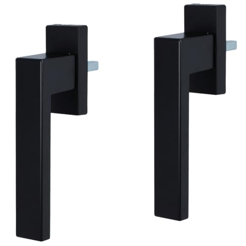 2er Set schwarzer Fenstergriff Rasterolive in Schwarz Fensterolive aus Metall 45° Rasterung exklusives Design 2er Set schwarzer Fenstergriff Rasterolive in Schwarz Fensterolive aus Metall 45° Rasterung exklusives Design von MS Beschläge