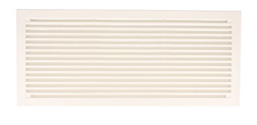 Lüftungsgitter Türlüftung Lüftung aus Kunststoff 290mm x 125mm in Weiss by MS Beschläge® von MS Beschläge