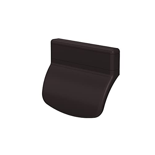 MS Beschläge® Balkontürgriff Terassentürgriff Ziehgriff aus Kunststoff in verschiedenen Farben (Braun - RAL 8019) von MS Beschläge