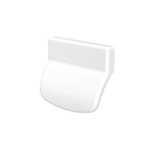 MS Beschläge® Balkontürgriff Terassentürgriff Ziehgriff aus Kunststoff in verschiedenen Farben (Weiß - RAL 9016) von MS Beschläge