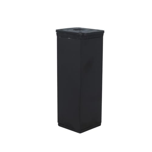 MS Beschläge® Möbelfuss Tischbein Möbelstütze aus Aluminium in Schwarz Diverse Höhen (120mm) von MS Beschläge