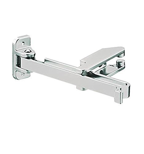 MS Beschläge® Riegel mit Sperrbügel Einbruchschutz Türspion (verchromt poliert) von MS Beschläge