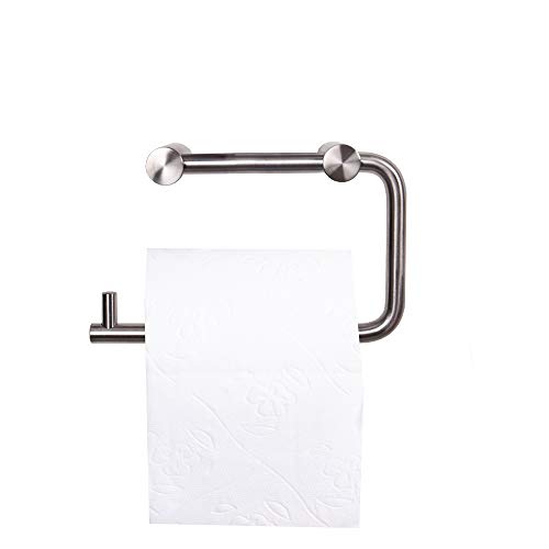MS Beschläge® Toilettenpapierhalter Rollenhalter Klopapierrollenhalter aus massivem Edelstahl von MS Beschläge