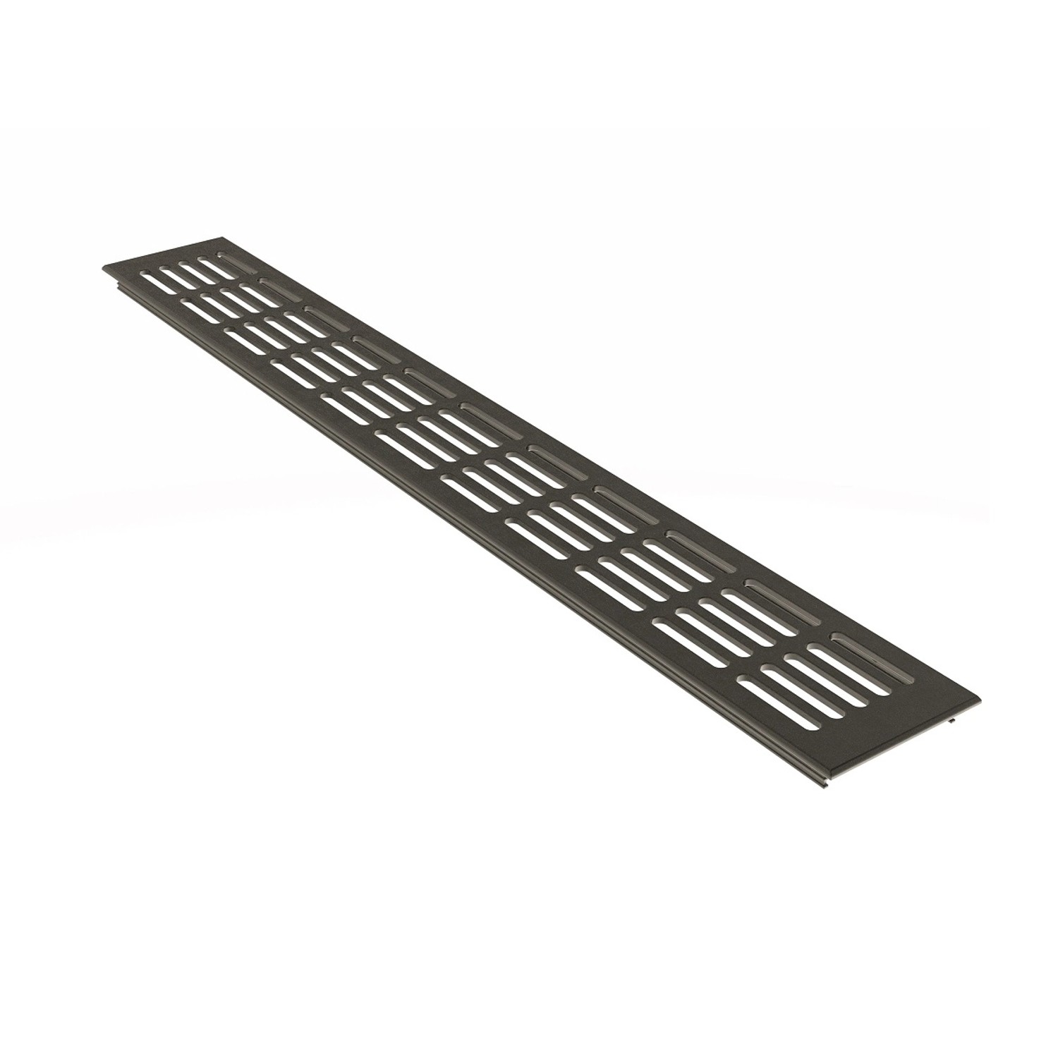 MS Beschläge Belüftungsgitter 80 x 800 mm Stegblech Braun Eloxiert von MS Beschläge