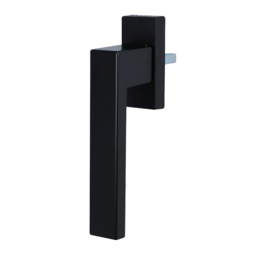 MS Beschläge Design Fenstergriff exklusives Design 45° Rasterung Fensterbeschlag eckig Dreh- Kipp Fensterolive Aluminium Schwarz von MS Beschläge