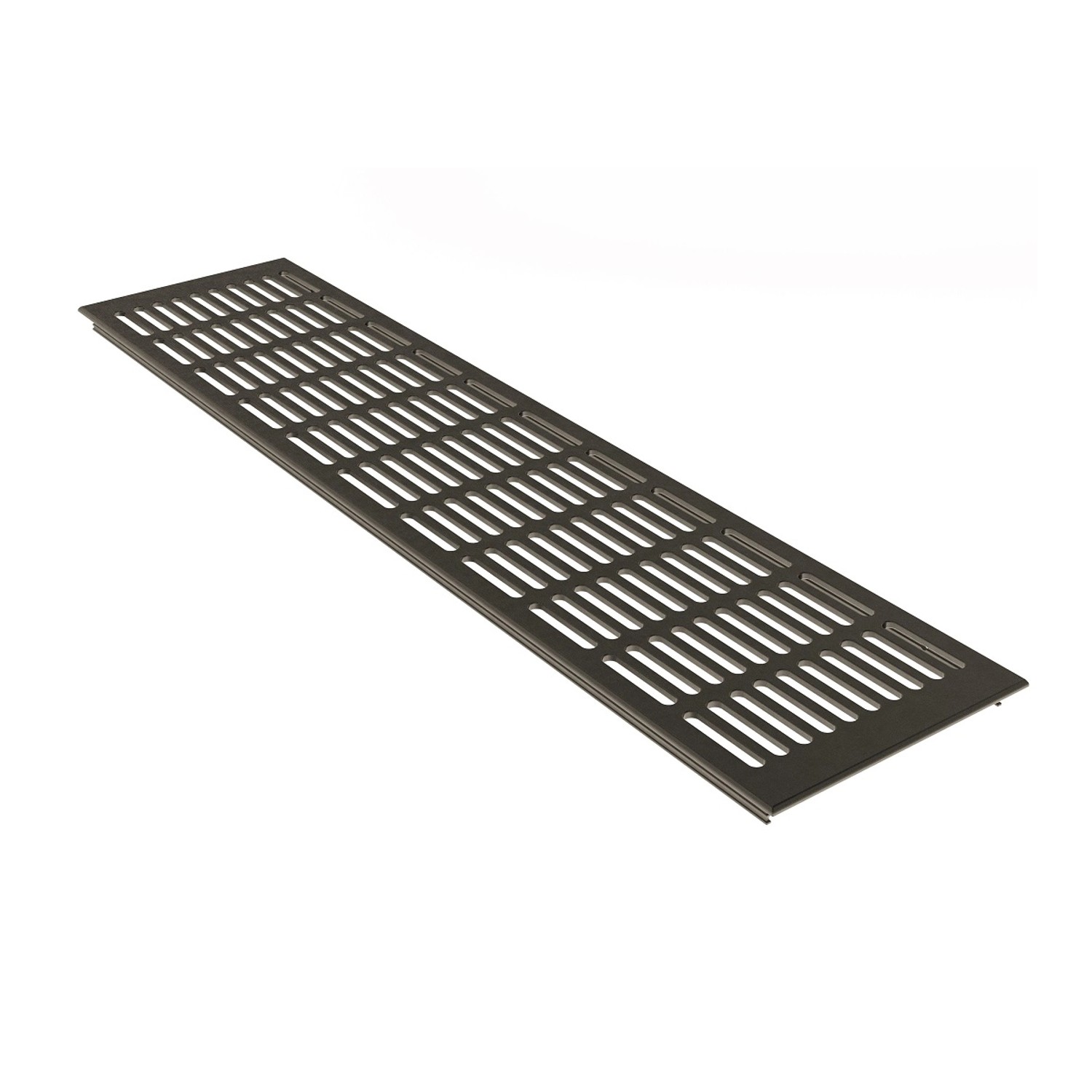 MS Beschläge Heizungsabdeckung 130 x 400 mm Aluminium Gitter Braun Eloxiert von MS Beschläge