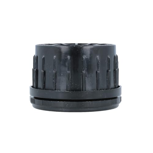 MS Beschläge Kunststoffadapter Tischbeineinsatz Kunststofffuß höhenverstellbar Ersatzfuß Rohreinsatz Tischbeinadapter Schwarz Tischstempeladapter (Ø 80mm) von MS Beschläge