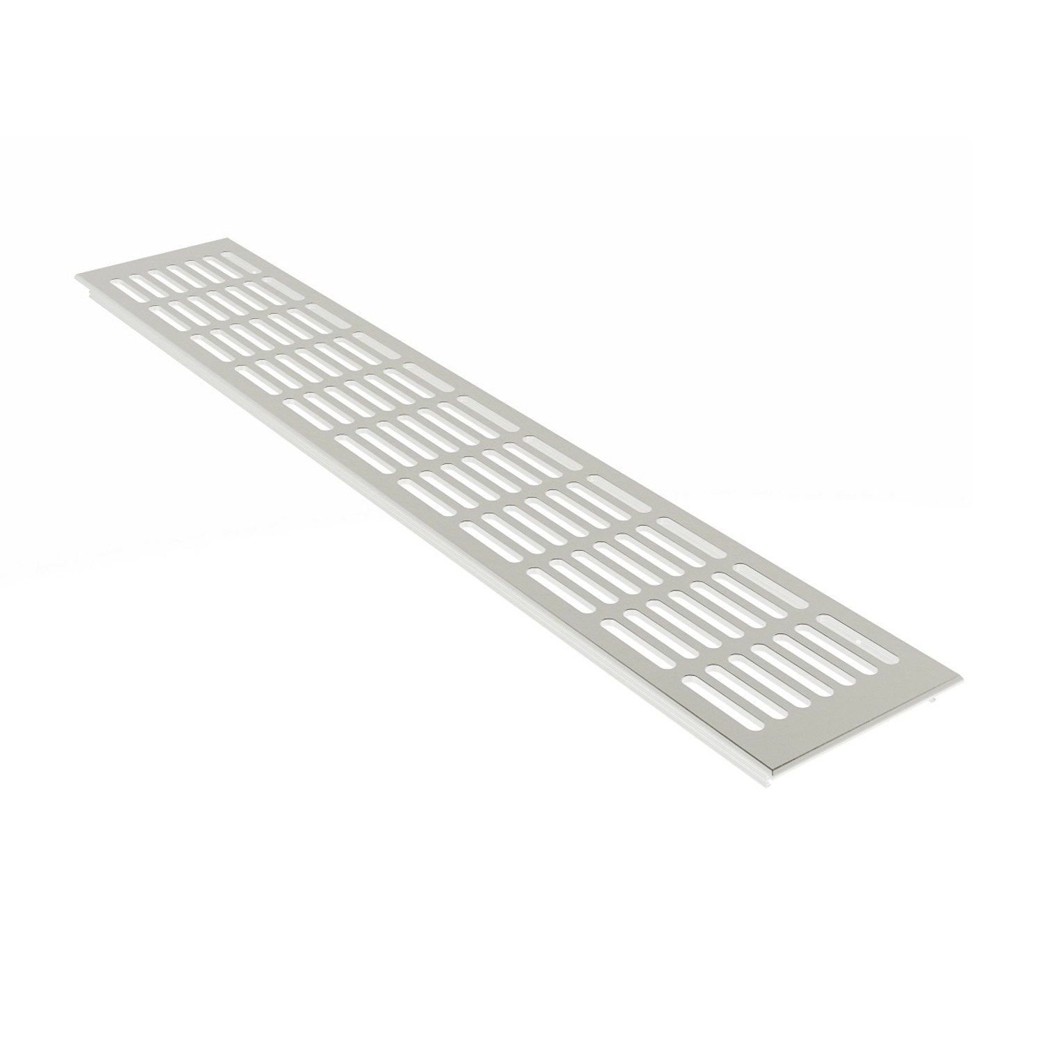 MS Beschläge Lüftungsgitter Alu 100 x 200 mm Silber F1 Eloxiert Belüftung von MS Beschläge