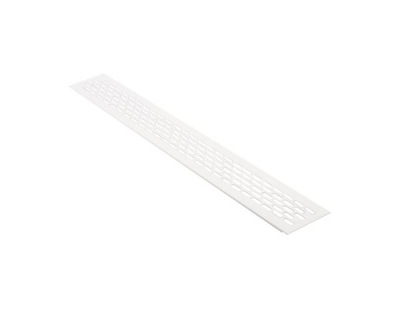 MS Beschläge Lüftungsgitter Heizungsgitter Weiß 60x480mm Stegblech Türgitter von MS Beschläge