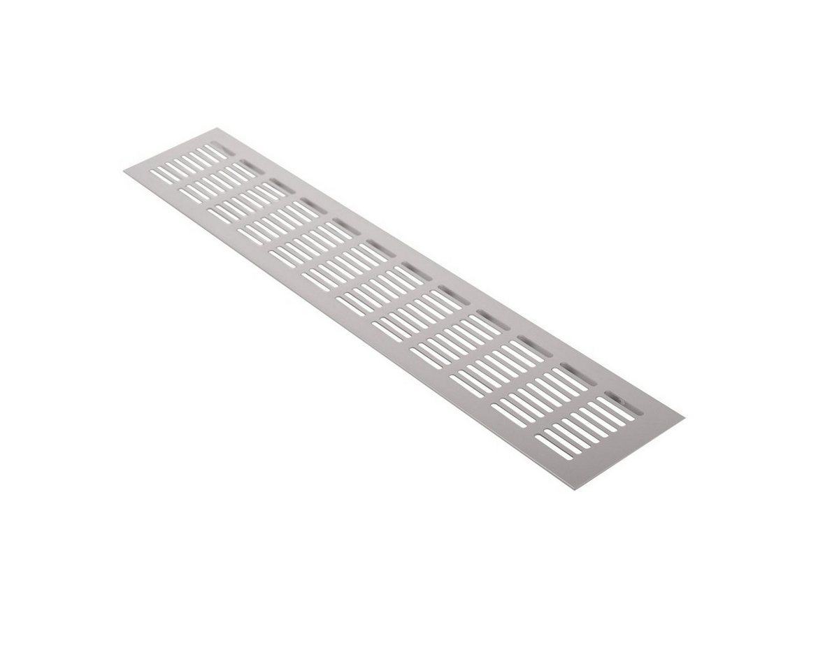 MS Beschläge Lüftungsgitter Heizungsdeckel Silber 80x480mm Lüftungsblech MS Beschläge Lüftungsgitter Heizungsdeckel Silber 80x480mm Lüftungsblech von MS Beschläge