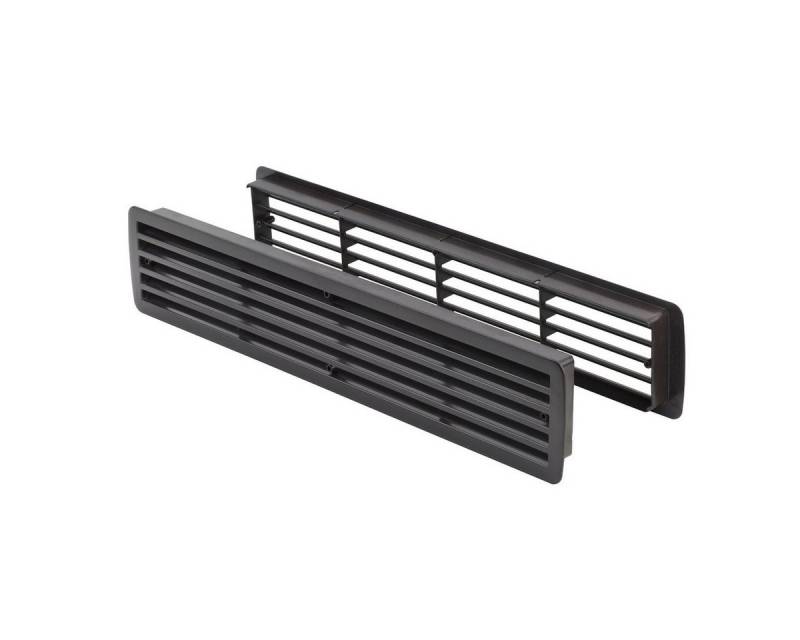 MS Beschläge Lüftungsgitter Kunststoff Türgitter 457x92mm Belüftungsgitter von MS Beschläge