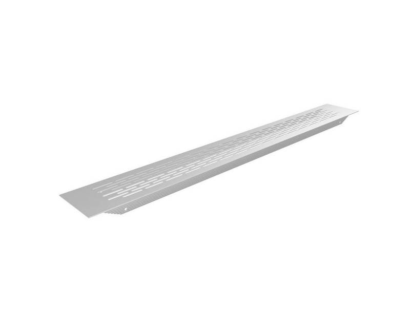 MS Beschläge Lüftungsgitter Stegblech 80x480mm ovale Lochung Belüftungsgitter von MS Beschläge