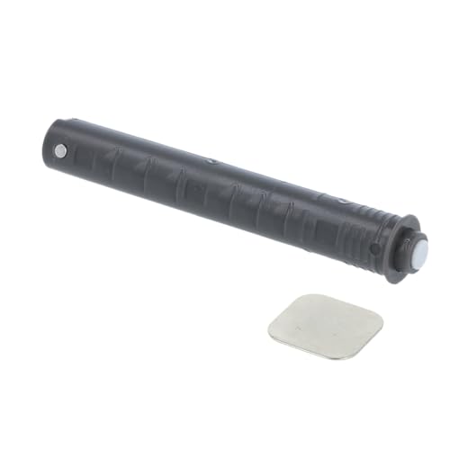 MS Beschläge Möbelfrontschnäpper Magnetspitze Einbohr-Schnäpper Steckschnäpper Tip-On Anschlagsdämpfer Drucktüröffner Magnetschnäpper Druckschnäpper (Anthrazit, lang) von MS Beschläge