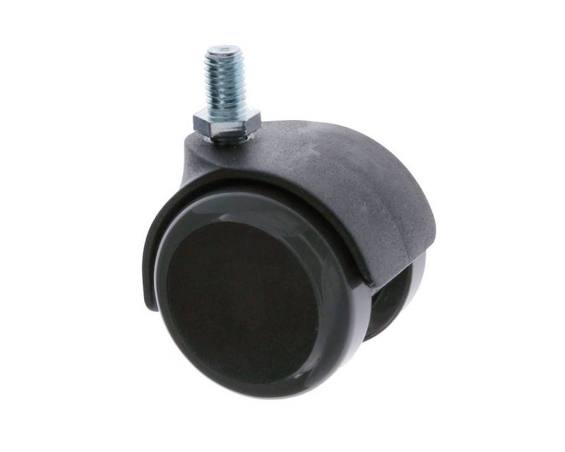 MS Beschläge Möbelrolle Ersatzrollen für Möbel 50mm Rollen mit Gewinde, (1-St) von MS Beschläge