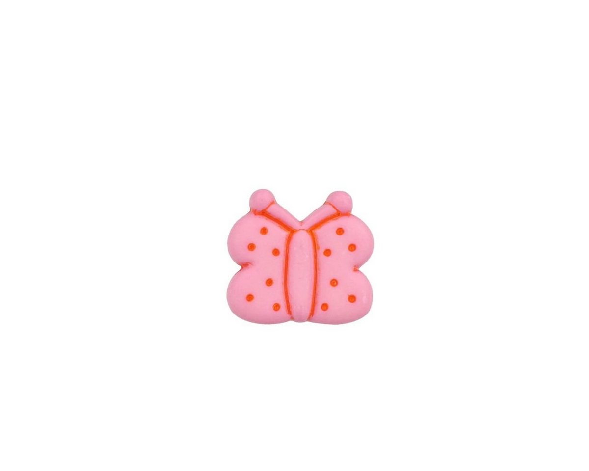 MS Beschläge Möbelbeschlag Möbelknopf Kinderzimmerknopf Schrankknopf Rosa Schmetterling Kommodenk von MS Beschläge