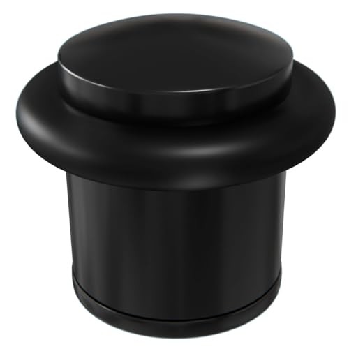 MS Beschläge Türstopper Boden zum Schrauben Ø 20mm - Door Stopper klein aus Metall in Schwarz mit Gummiring - Türpuffer und Wandschutz für Bodenmontage im modernem Design MS Beschläge Türstopper Boden zum Schrauben Ø 20mm - Door Stopper klein aus Metall in Schwarz mit Gummiring - Türpuffer und Wandschutz für Bodenmontage im modernem Design von MS Beschläge