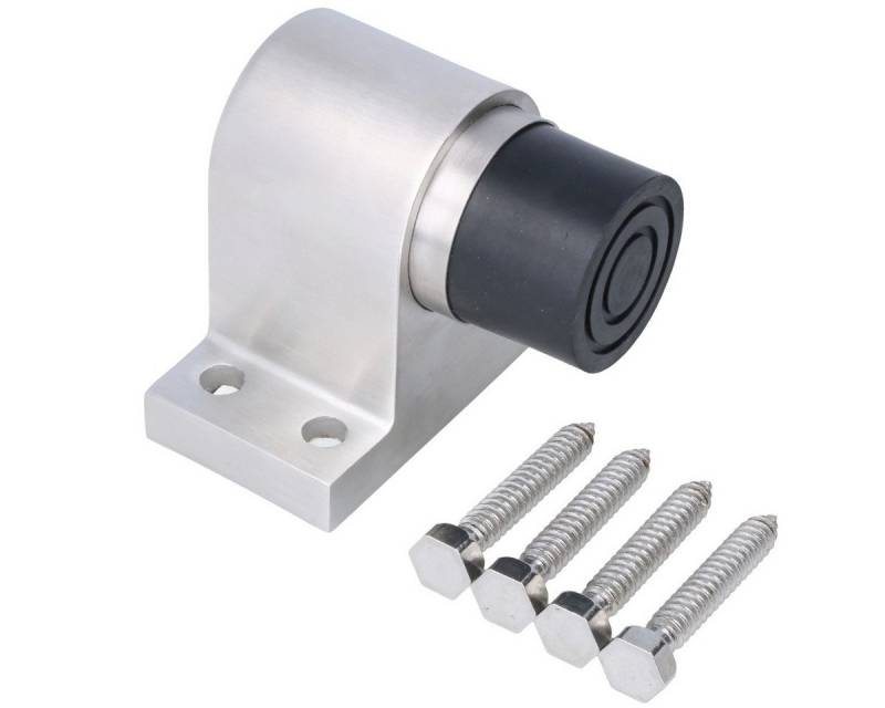 MS Beschläge Bodentürstopper Edelstahl Türpuffer Bodentürstopper Gummianschlag von MS Beschläge